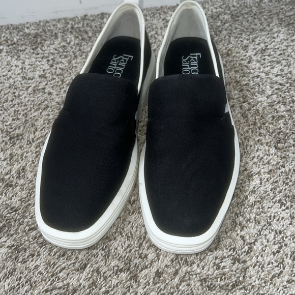 Franko Sarto Maldives Black Canvas Slip-on sneakers - Picture 5 of 9